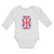 Long Sleeve Bodysuit Baby National Flag of United Kingdom Great Britian Cotton