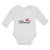 Long Sleeve Bodysuit Baby Blessed with Heart Symbol Boy & Girl Clothes Cotton - Cute Rascals