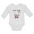 Long Sleeve Bodysuit Baby Cluck Mooo Vrooom with Farmer Tractor, Hen and Cow - Cute Rascals