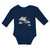 Long Sleeve Bodysuit Baby Dream Big with Clouds Boy & Girl Clothes Cotton - Cute Rascals