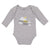 Long Sleeve Bodysuit Baby Dream Big with Clouds Boy & Girl Clothes Cotton - Cute Rascals