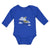 Long Sleeve Bodysuit Baby Dream Big with Clouds Boy & Girl Clothes Cotton - Cute Rascals