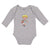 Long Sleeve Bodysuit Baby Boy with Rugby Ball Sport Running Boy & Girl Clothes - Cute Rascals
