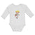 Long Sleeve Bodysuit Baby Boy with Rugby Ball Sport Running Boy & Girl Clothes - Cute Rascals