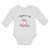 Long Sleeve Bodysuit Baby I Believe in Unicorn with Single Horned Cotton - Cute Rascals