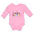 Long Sleeve Bodysuit Baby Little Rainbow Colours Boy & Girl Clothes Cotton