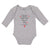 Long Sleeve Bodysuit Baby We'Re Excited Announce Miracle Baby Way! Cotton