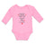 Long Sleeve Bodysuit Baby We'Re Excited Announce Miracle Baby Way! Cotton