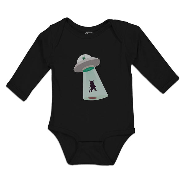 Long Sleeve Bodysuit Baby Alien Attacking Outer Space Boy & Girl Clothes Cotton - Cute Rascals