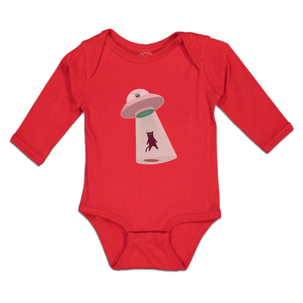 Long Sleeve Bodysuit Baby Alien Attacking Outer Space Boy & Girl Clothes Cotton - Cute Rascals