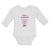 Long Sleeve Bodysuit Baby Owl Always Love You! Bird with Little Pink Hearts