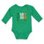 Long Sleeve Bodysuit Baby Part Irish All Trouble with Shamrock Leaf Cotton