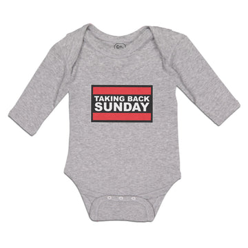 Long Sleeve Bodysuit Baby Taking Back Sunday Boy & Girl Clothes Cotton