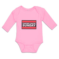 Long Sleeve Bodysuit Baby Taking Back Sunday Boy & Girl Clothes Cotton