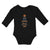 Long Sleeve Bodysuit Baby Who Needs Super Heroes When I Have Dad! Cotton