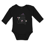 Long Sleeve Bodysuit Baby Witch Better Have My Candy with Hat and Lollipops