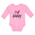 Long Sleeve Bodysuit Baby I Love Daddy Boy & Girl Clothes Cotton