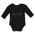 Long Sleeve Bodysuit Baby I Love Grandma Boy & Girl Clothes Cotton