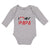 Long Sleeve Bodysuit Baby I Love My Papa Boy & Girl Clothes Cotton