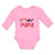 Long Sleeve Bodysuit Baby I Love My Papa Boy & Girl Clothes Cotton