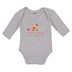 Long Sleeve Bodysuit Baby I Love My Papaw Lots and Lots Boy & Girl Clothes