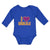 Long Sleeve Bodysuit Baby I Love Ukulele Boy & Girl Clothes Cotton