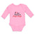 Long Sleeve Bodysuit Baby I Love My Nana & Pop Pop Boy & Girl Clothes Cotton