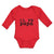 Long Sleeve Bodysuit Baby I Love Papa Boy & Girl Clothes Cotton