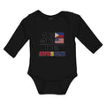 Long Sleeve Bodysuit Baby 50% + 50% 100% Awesome Boy & Girl Clothes Cotton