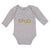 Long Sleeve Bodysuit Baby Spud Boy & Girl Clothes Cotton