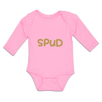 Long Sleeve Bodysuit Baby Spud Boy & Girl Clothes Cotton