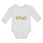 Long Sleeve Bodysuit Baby Spud Boy & Girl Clothes Cotton