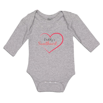 Long Sleeve Bodysuit Baby Daddy's Sweetheart Boy & Girl Clothes Cotton