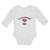 Long Sleeve Bodysuit Baby My Grandmommy Me! Boy & Girl Clothes Cotton