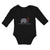 Long Sleeve Bodysuit Baby Loved by Grammy An Elephant Blowing Heart Symbol