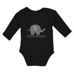 Long Sleeve Bodysuit Baby Loved by My Nanny An Elephant Boy & Girl Clothes