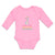 Long Sleeve Bodysuit Baby Lots Laboratory Test Colourful Hearts Cotton