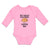 Long Sleeve Bodysuit Baby Grandma Loves Me Traditional Mexican Fast Cotton - Cute Rascals