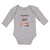 Long Sleeve Bodysuit Baby My Mimi Loves Me! Monkey's Her Child Hearts Cotton