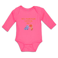 Long Sleeve Bodysuit Baby Tyrannosaurus Rex Triceratops Dinosaur Cotton