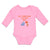 Long Sleeve Bodysuit Baby Tyrannosaurus Rex Triceratops Dinosaur Cotton