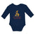 Long Sleeve Bodysuit Baby My Peepaw Loves Me An Giraffe Loves Boy & Girl Clothes
