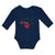 Long Sleeve Bodysuit Baby My Pops Loves Me Boy & Girl Clothes Cotton