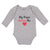 Long Sleeve Bodysuit Baby My Pops Loves Me Boy & Girl Clothes Cotton