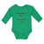 Long Sleeve Bodysuit Baby America Irish Parts Flag Usa Shamrock Leaf Cotton - Cute Rascals