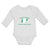 Long Sleeve Bodysuit Baby Made in America with Nigerian Parts Boy & Girl Clothes