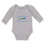 Long Sleeve Bodysuit Baby Made America Swedish Parts National Flag Usa Cotton