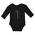 Long Sleeve Bodysuit Baby Proud Daughter An American Police Flag Cotton
