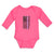 Long Sleeve Bodysuit Baby Proud Daughter An American Police Flag Cotton