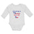 Long Sleeve Bodysuit Baby Somebody in Texas Loves Me Boy & Girl Clothes Cotton